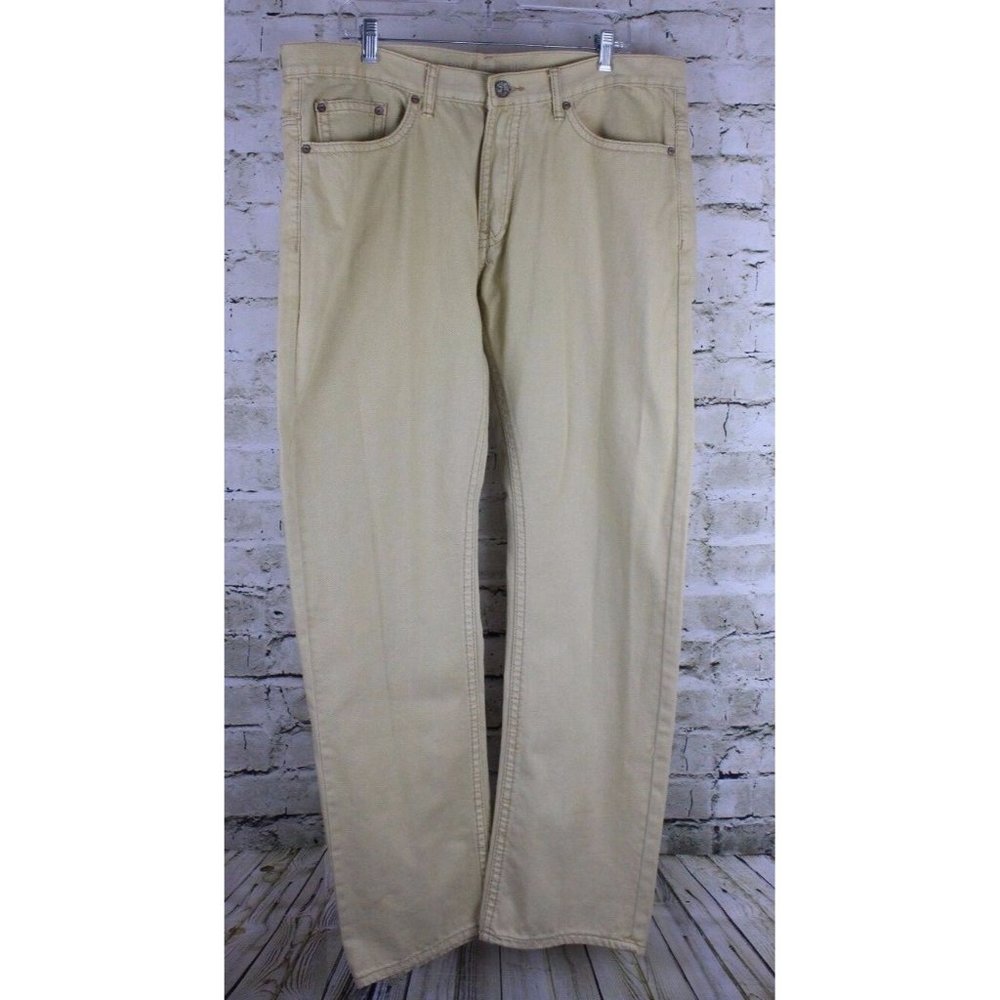 Request Premium Jeans Urban Streetwear Tan Double Pocket Size 40 x 33 Tag 38x32